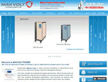 Tablet Screenshot of makvolt.com
